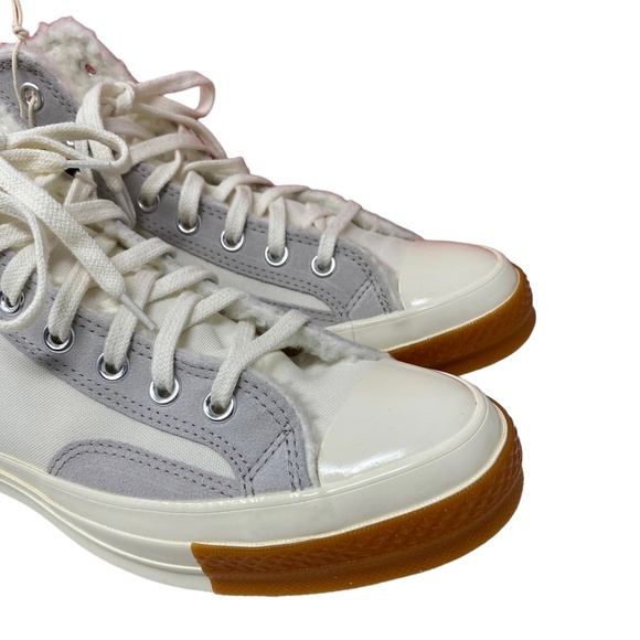 Converse Chuck 70 Sneaker Hi Vintage White Casual Womens Canvas Suede A04409C - Picture 5 of 12